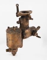 STROMBERG: A circa mid 1910s to early 1920s solid brass Stromberg (USA) M1 carburettor, 1-3/16 inch inlet width (3cm) - 2