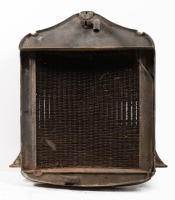 RADIATOR: A circa 1910s or 1920s radiator, includes the core and surround, 66cm high, 50cm wide - 2