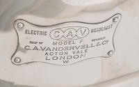 CAV HEADLIGHTS: Two impressive C.A.V (England) Model F vintage electric headlights, re-nickelled, as used on Rolls-Royce Silver Ghosts or Prince Henry Vauxhalls etc, 23.5cm lens diameter - 3