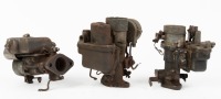 CARTER CARBURETTORS: Three Carter (USA) W-1 carburettors, believed to suit Chevrolet models from 1932-1949 - 2