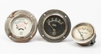 GAUGES: Three early gauges all made by US Gauge Co. (USA)