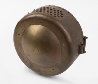 BAUSCH & LOMB: A circa 1920s Bausch & Lomb (Germany) brass drum style headlamp made by Herm Riemann - 2