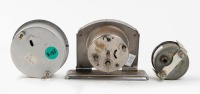 DASH CLOCKS / GAUGES: A group of three dash clocks & gauges - 2