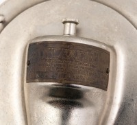 HORN: A Klaxon (USA) horn, with nameplate, 23cm long - 3