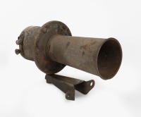 HORN: A circa 1910s Klaxon 'Klaxet' 12V horn, 24cm long