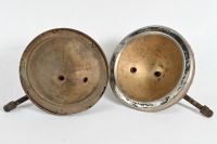 HEADLAMPS: A pair of large headlamps, lens width 21cm - 2