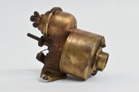 BREEZE CARBURETTOR: A solid brass Breeze carburettor, stamped 'B 5524', inlet width 1.23 inches - 2
