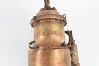 BREEZE CARBURETTOR: A solid brass Breeze carburettor, stamped 'B 5524', inlet width 1.23 inches - 4