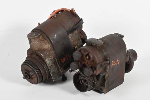 BOSCH MAGNETOS: Two Bosch four cylinder magnetos, includes a Type ZF4 magneto and a FU4B magneto