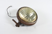 NOTEK HEADLAMP: A Notek oval shaped ribbed lens headlamp, lens width 20.5cm - 2
