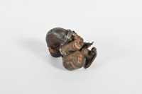 TILLOTSON: A solid brass Tillotson (USA) Model C carburettor, inlet width 0.95 inches - 2