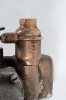 TILLOTSON: A solid brass Tillotson (USA) Model C carburettor, inlet width 0.95 inches - 7