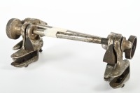 AEROSCREEN: Two small veteran aeroscreen frames, both 19cm long