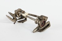 AEROSCREEN: Two small veteran aeroscreen frames, both 19cm long - 2