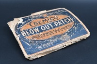 CHEMICO REPAIR KIT: An early 1900s to 1930s Chemico low Out Patch tyre repair kit - 2