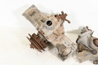 LANCIA: A c1920s Lancia Lambda Tipo 109 three speed gearbox with a tub of assorted associated parts - 2