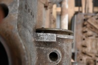 LANCIA: A Lancia Lambda Tipo 79, eight series engine, stamped with number '8859', block, sump & flywheel with matching numbers - 7