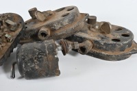 LANCIA: A group of Lancia Lambda Bosch HF dashboard control switch parts and one wiper motor - 4