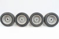 ASTON MARTIN: Four Aston Martin DB6 steel wire wheels with Pirelli Cinturato CN36 tyres - 2
