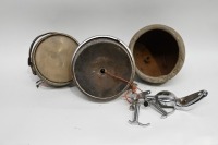 HEADLAMPS: Three headlamps from different makes