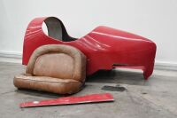 BALLOT: An alloy Ballot (automobile) car body rear section including scuttle, Ex-Works Louis Wagner 1919 Ballot 5/8LC &lsquo;Indy&rsquo; car [Updated description]