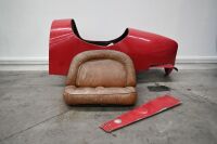BALLOT: An alloy Ballot (automobile) car body rear section including scuttle, Ex-Works Louis Wagner 1919 Ballot 5/8LC &lsquo;Indy&rsquo; car [Updated description] - 2
