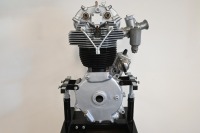 VELOCETTE: A c1938/39 Velocette OHC 350cc KSS engine, assembled for static display, comes with TT carburettor, tachometre drive, magneto, along with a box of internal parts - 2