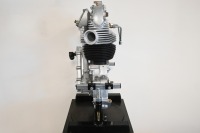 VELOCETTE: A c1938/39 Velocette OHC 350cc KSS engine, assembled for static display, comes with TT carburettor, tachometre drive, magneto, along with a box of internal parts - 3