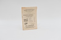 ROGER BARKER: Three official programmes from motor cycle events held in Ballarat, Victoria in the 1950s - 3
