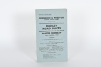 ROGER BARKER: Four official programmes from the Darley, Victoria Road Races events in the 1950s - 3