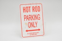SIGNS: Five modern reproduced signs relating to motorcycling, includes four metal & one plastic sign - 3