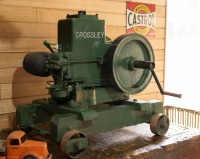 CROSSLEY: An early Type PH105 2 1/2 HP Crossley Brothers stationary engine, with distributors plaque "Waugh & Joseph, Brisbane - Sydney - Melbourne - 3