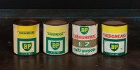 BP: Four BP 1lb Energrease grease tins