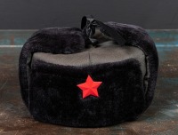 USHANKA: A Russian army style ushanka hat