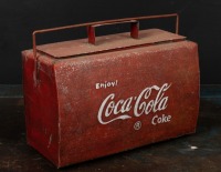 COCA COLA: A vintage Coca-Cola cooler