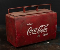 COCA COLA: A vintage Coca-Cola cooler - 2