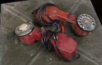 TELEPHONES: Two 1970s buttinski linemen's test phones