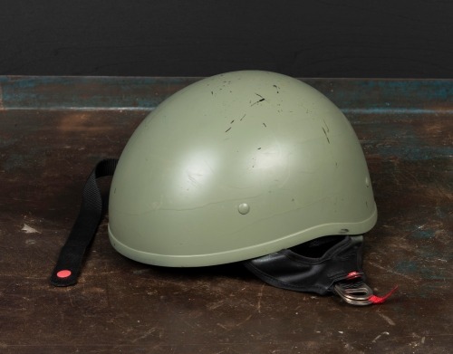 HELMET: A military style motorcycle helmet, by M2R International