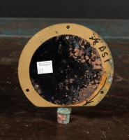 PRESSURE GAUGE: A Floyd brass cased pressure gauge - 2