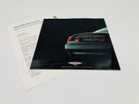 BENTLEY: A colour Sales Brochure for the 1994 model range including the Brooklands, Continental, Turbo R & Continental R plus Concept Java - 2