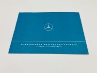 MERCEDES-BENZ: A Sales Brochure for the 300 SL 'Gullwing', English text - 3
