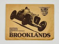 BROOKLANDS: Motormedia Publications Portfolio of Motor Racing Nostalgia No. 1. A folder complete with reprinted posters, programmes and passes - 2