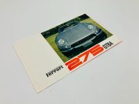 FERRARI: A colour fold-out Sales Brochure for the 275 GTB/4, Italian text - 2