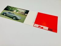 FERRARI: A colour fold-out Sales Brochure for the 275 GTB/4, Italian text - 3
