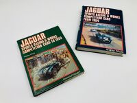 JAGUAR: Two hardcover books by Andrew Whyte relating to Jaguar racing and works competition cars. - 2