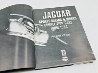 JAGUAR: Two hardcover books by Andrew Whyte relating to Jaguar racing and works competition cars. - 7
