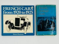EARLY MOTORING: Two hardcover books related to early French motoring - 2