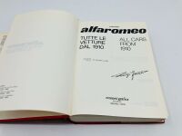 ALFA ROMEO: 'Alfa Romeo: All Cars from 1910', a hardcover book by Luigi Fusi - 3