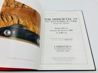 ALFA ROMEO: Two hardcover books relating to the 8C 2900 - 7