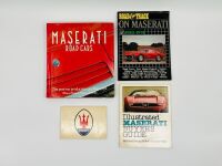 MASERATI: Four books relating to Maserati - 2